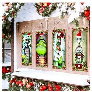 4- Banners of nightmare before Christmas